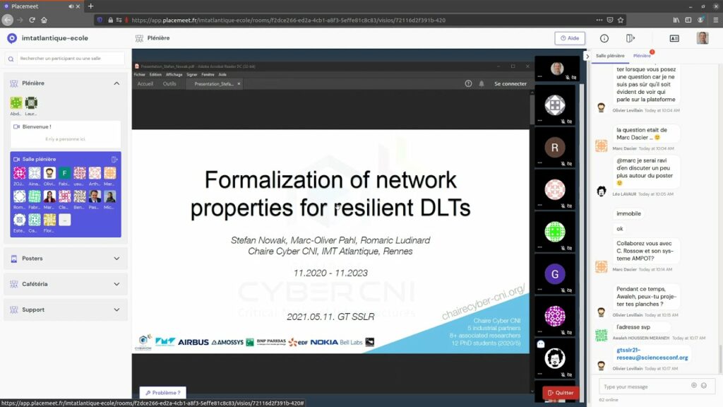 GTSSLR: Formalization of network properties for resilient DLTs