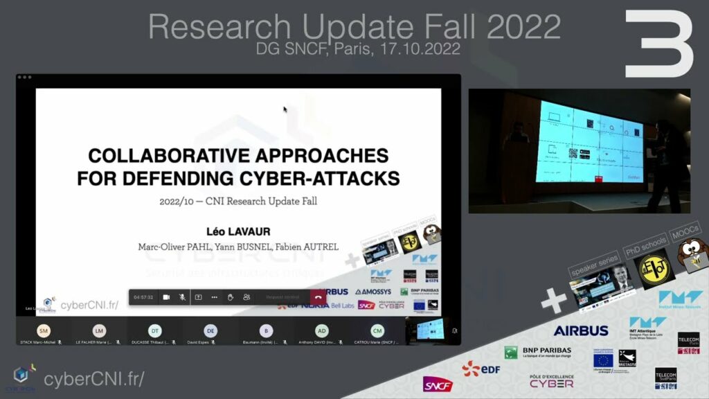 [RU2/22] Léo LAVAUR – Federated Approaches for Defending Cyber-Attacks