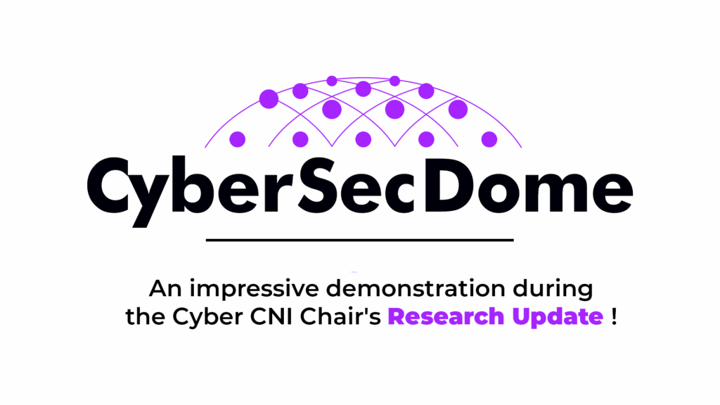 CyberSecDome : an impressive demonstration at Research Update