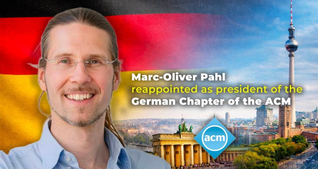 Marc-Oliver Pahl reappointed as president of the German Chapter of the ACM