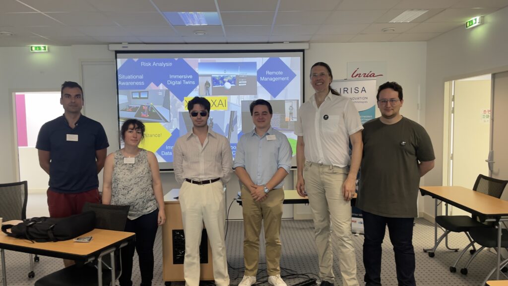 CyberSecDome XR Cybersecurity Demo at IRISA